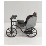 Vintage Decorative wood And metal Pedicab Bicycle