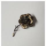 Ch-King Sterling Silver Flower pin