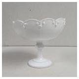 Vintage Indiana Glass Milk Glass Teardrop