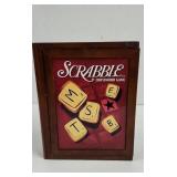 Scrabble Crossword Game I wood box