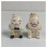 Vintage Humpty Dumpty Salt and Pepper Shakers