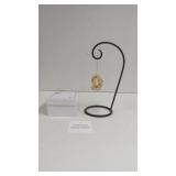 The Danbury Mint Christmas Wreath 23kt gold finish