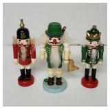 Wooden handpainted Nutcrackers