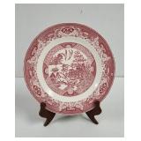 Vintage  Willow Ware Royal China Pink and White