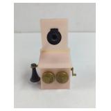 MCM Plastic Telephone Salt and Pepper Shakers