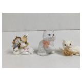 Vintage Cat Figurines And Ornament