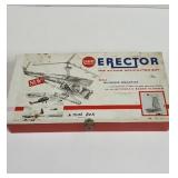 Gilbert Erector The Action Helicopter  Set Tin