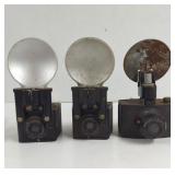 Vintage Ansco and Brownie Flash Reflector Cameras