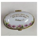 Vintage Imperial Porcelain ' I Will never leave