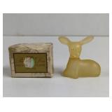 Vintage Avon Deer Sweet Honestly Cologne Bottle