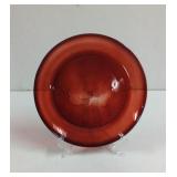 Vintage Luminary uV 375 NM Amberina Sleigh Ride