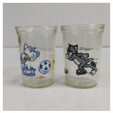 Vintage Welch's Tom & Jerry Glasses