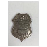 Vintage School Boy Patrol Officer Metal Badge