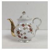 Vintage Trimont Ware Floral Gold Accents Tea Pot