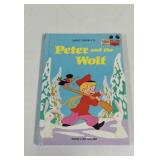 1974 Walt Disney Peter and the Wolf Hardback Book