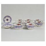 Vintage  Copeland Spode Mayflower 8 Cups  and 4