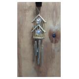 Gold Tone Mini Wind Chime Ornament
