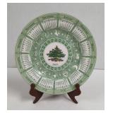 2003 Spode Christmas Tree calendar plate