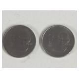 1985 Mexico 10 Peso Coins