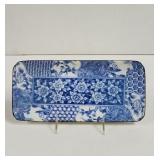 Vintage  Millard Lister Japan  Blue And White