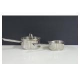 Stainless steel Wearever Sauce pans 2qt with lid