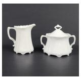 Vintage Tirschenreuth Baronesse White creamer and
