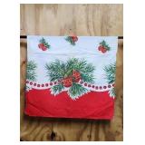Vintage Christmas Curtain panel