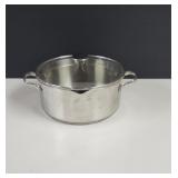 Stainless steel 5 qt pan with lid