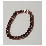 Copper link bracelet