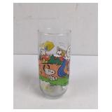 Vintage McDonald's Camp Snoopy peanuts Glass