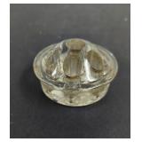 Vintage Glass Flower Frog