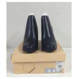 Soda Inbounds Black Ankle Boots Size 7.5 with Box
