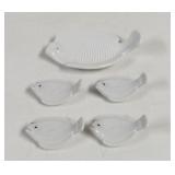 Vintage Joyce Chen Porcelain Ginger/ Garlic