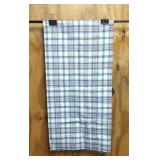 Longaberger Plaid Valance 18x75 Pictured in half