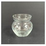 Vintage Etched Hyacinth bulb Vase