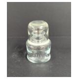 Vintage Glass Insulator ink well