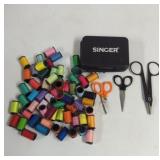 Singer Sewing Kit With Thread And Siccors