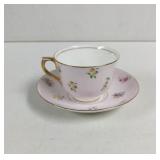 Vintage Vanderwold bone China teacup and saucer