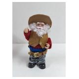 Vintage Christmas Musical Cowboy Santa Works