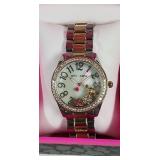 Betsy Johnson Floating Charm Watch