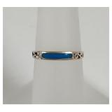 Sterling Silver Turquoise ring sz 5