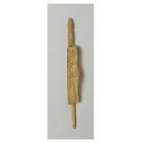 Vintage Bone Crochet hook, tape wrapped around