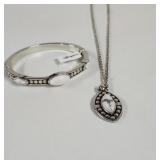 Brighton Pebble Dot Drm necklace and bracelet