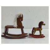Wooden Rocking Horse's