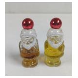 Vintage Avon Jolly Santa Cologne Bottles