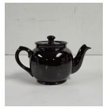Sadler England Teapot brown glaze