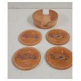 Terre Cotta Pottery Southwest Pueblo house