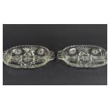 Vintage Anchor Hocking Star of David Double