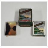 Remington Playing Cards in tin with other set of