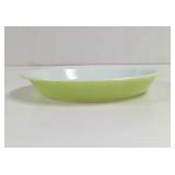 Vintage Pyrex Lime Green Pie Plate